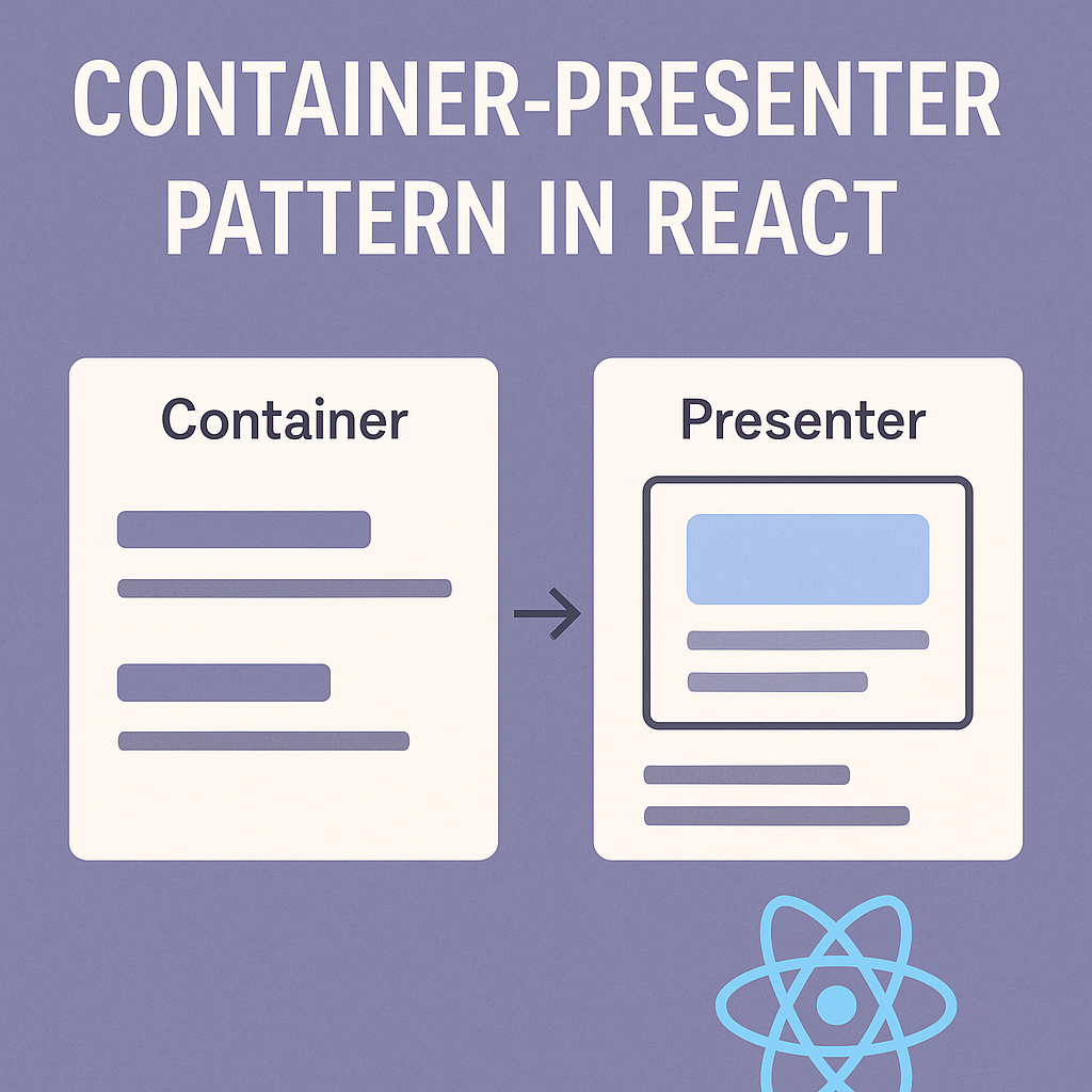 Container-Presenter design Pattern in React